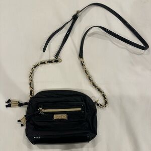 Lilly Pulitzer Liadan Black Chain Strap Crossbody